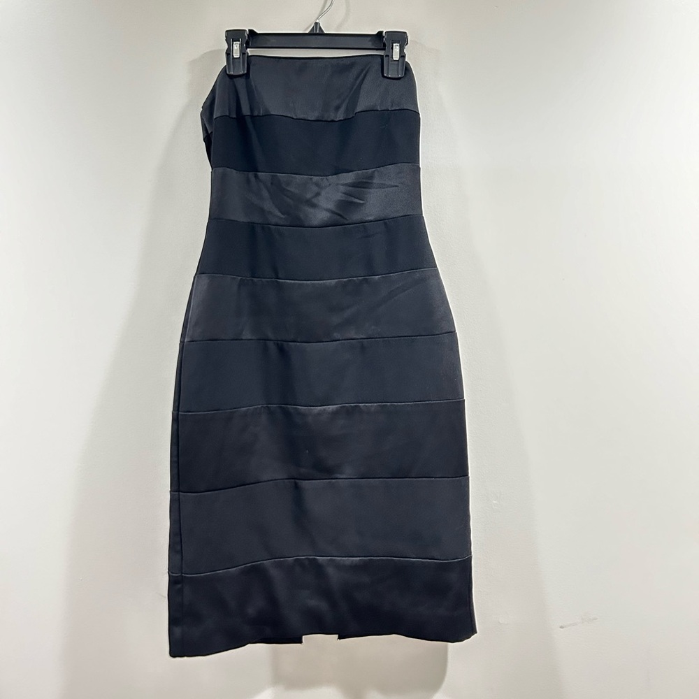 Black Strapless Dress